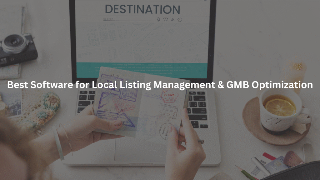 Local listing management software
