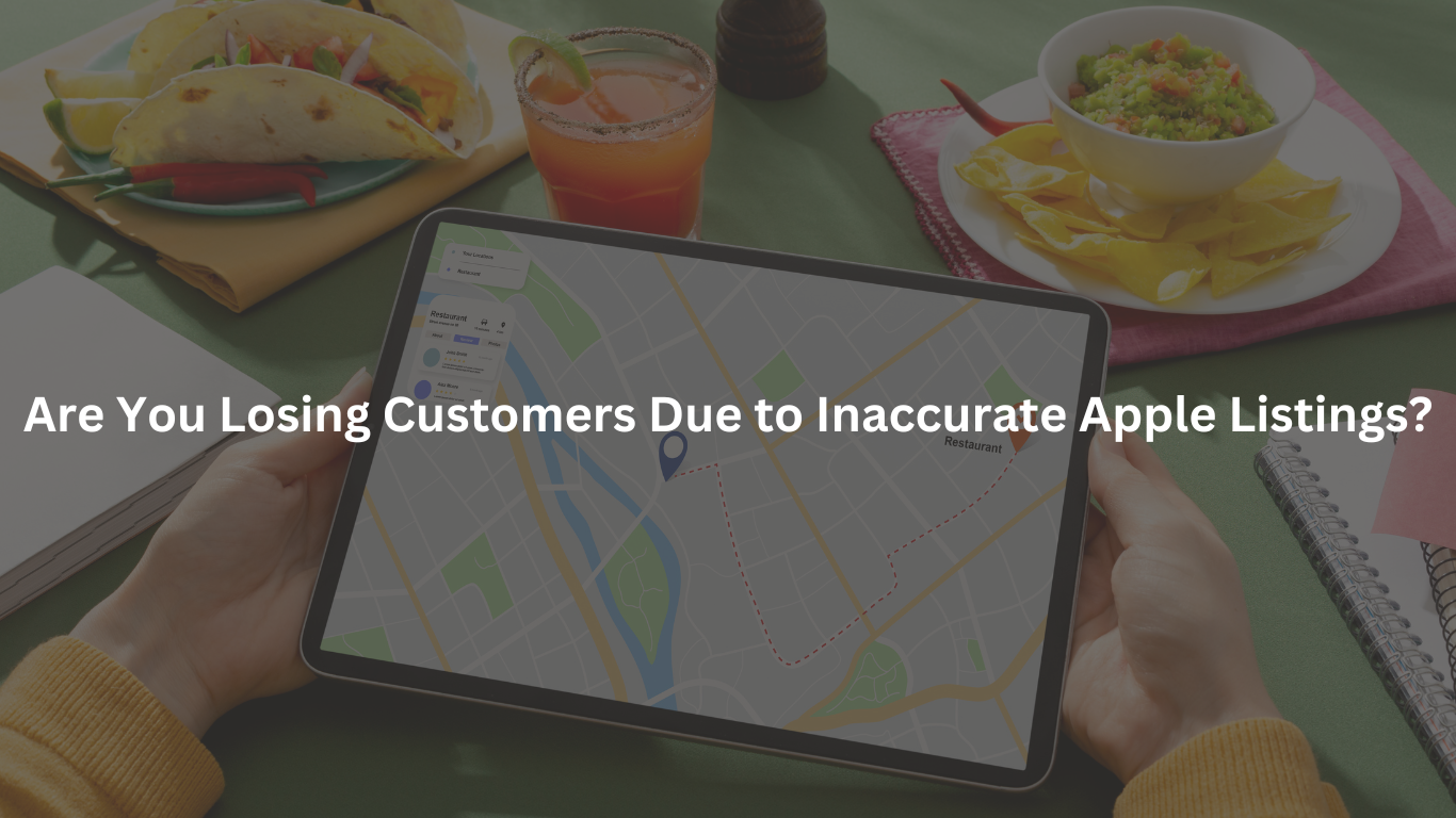 Are You Losing Customers Due to Inaccurate Apple Listings?